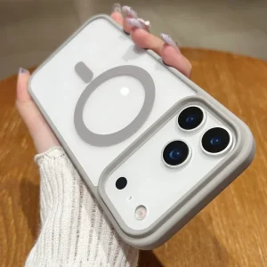 New 17 pro max Clear Magnetic Phone Case for iPhone 17 Air 17 pro max