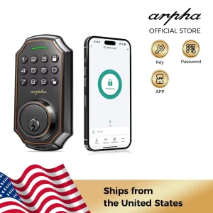 Arpha Smart Lock ‎D180 100 Entry Codes Electronic Keypad