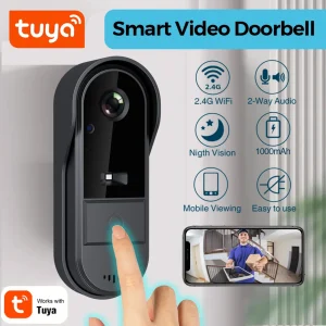 Tuya WiFi doorbell  2-way HD 1080P Security Camera